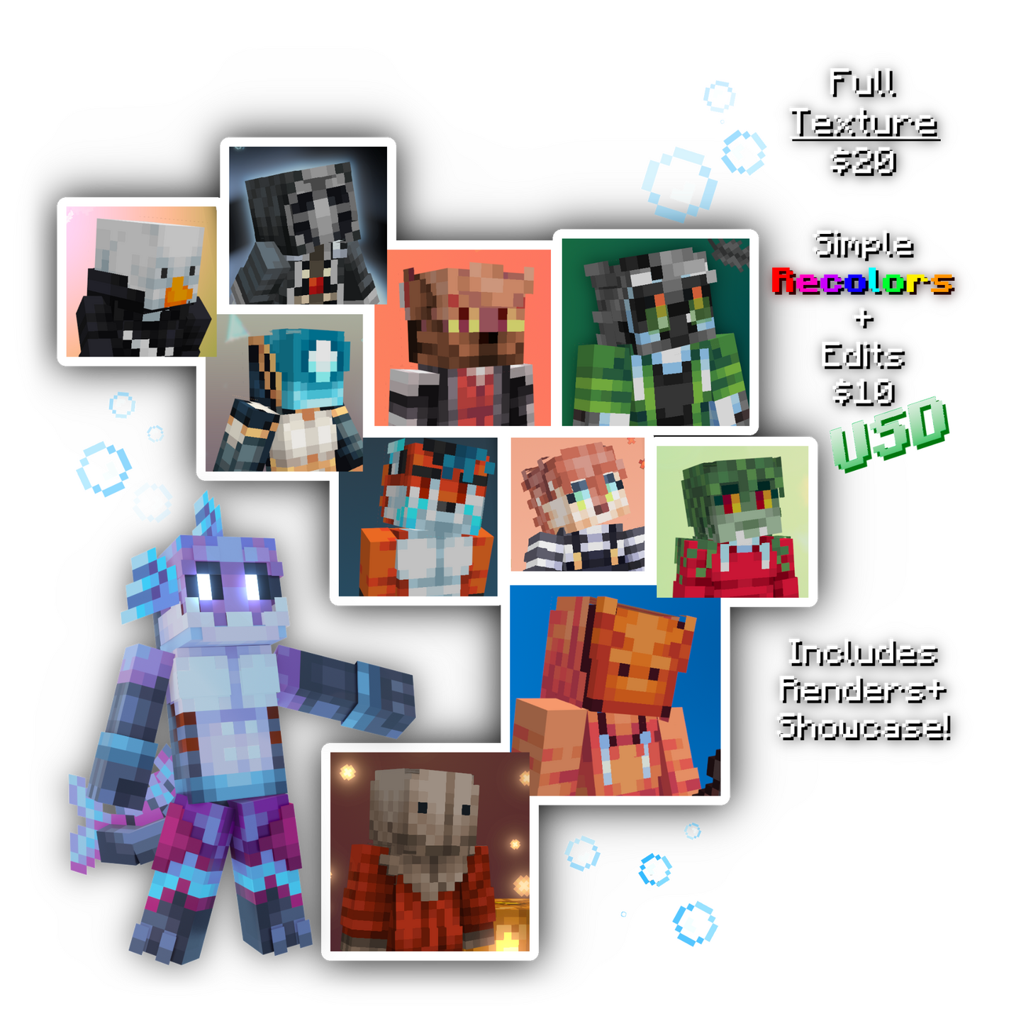 NaldoSahagin Full+Half Comm Sheet